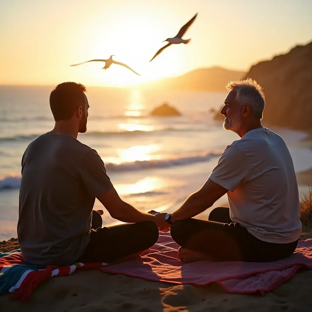 Alimentos saludables y nutritivos sobre una mesa, promoviendo la vitalidad masculina.