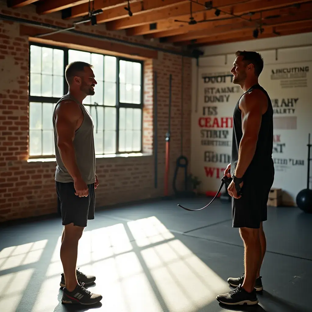 Hombre haciendo yoga en un entorno natural, fomentando la paz mental y la flexibilidad.